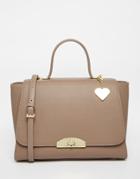 Marc B Grab Bag With Top Handle In Mushroom - Mushroom