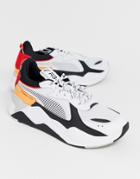 Puma Rs-x Tracks Pack Sneakers In White - White