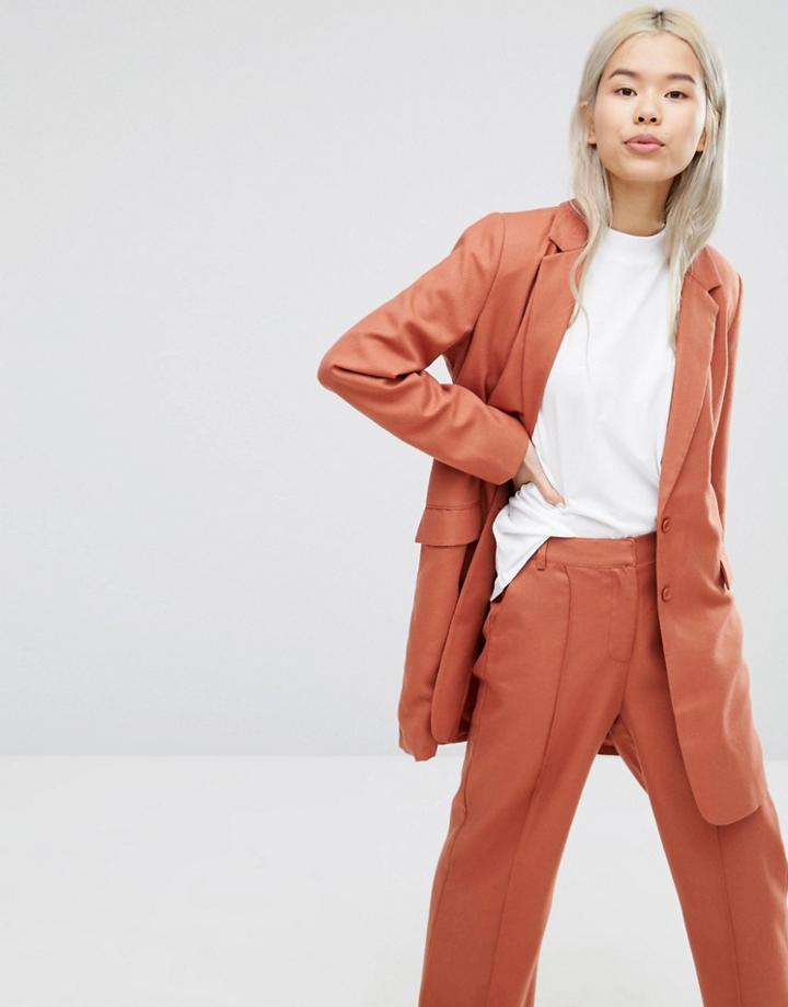 Adpt Longline Blazer - Orange