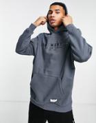 Jameson Carter Fundamental Hoodie In Slate Gray