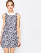 Sugarhill Boutique Rita Jacquard Tunic Dress - Blue