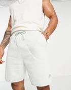 Adidas Sportstyle Lounge Shorts In Sage Green