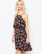 Brave Soul Poppy Print Sun Dress