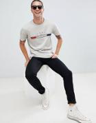 New Look T-shirt With Revolution Print In Light Gray - Gray