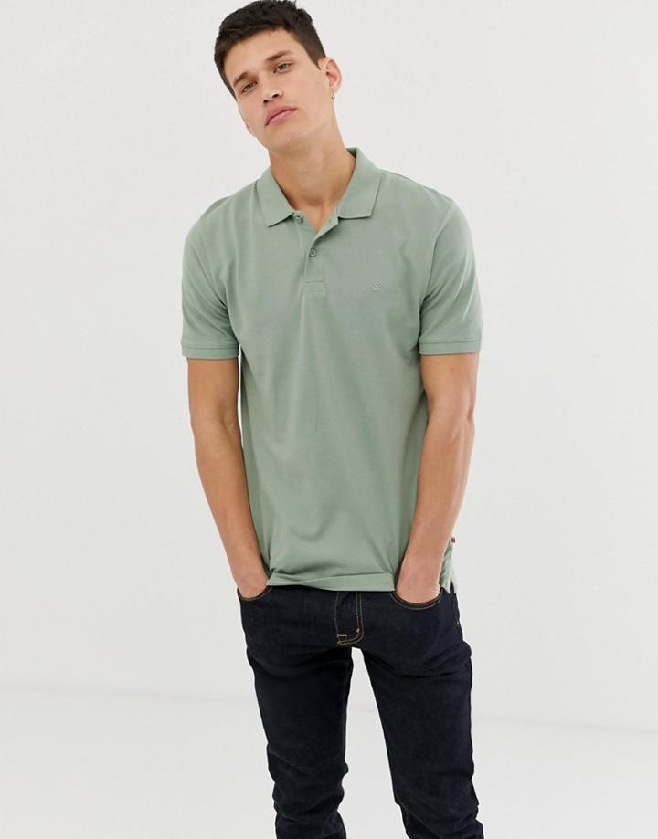 Jack & Jones Essentials Polo In Green - Green