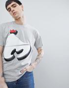 Money T-shirt In Gray With Logo - Gray