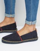 Kurt Geiger Sacha Suede Espadrilles - Navy