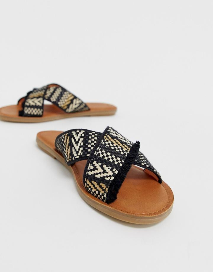 Toms Viv Woven Mule Sandal-multi