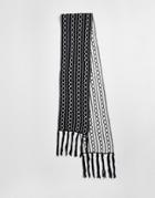 Svnx Two-way Scarf In Black
