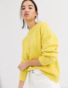 Only Zoe Long Sleeve Sweater-pink