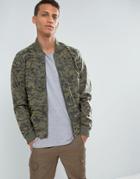 Loyalty And Faith Camo Bomber Jacket - Green