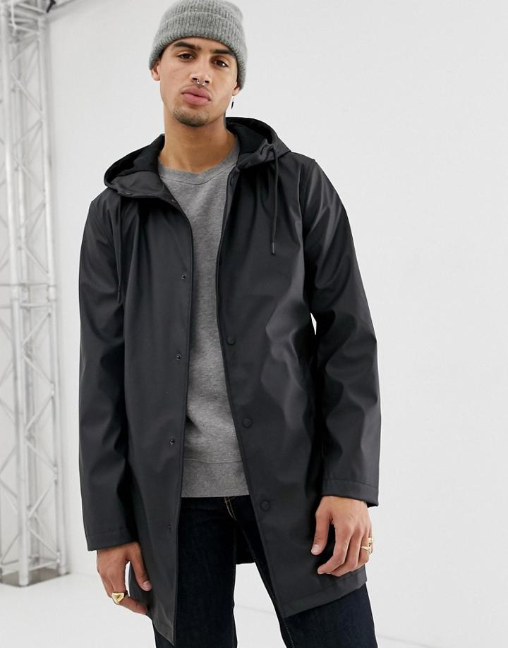 Only & Sons Rain Coat - Black