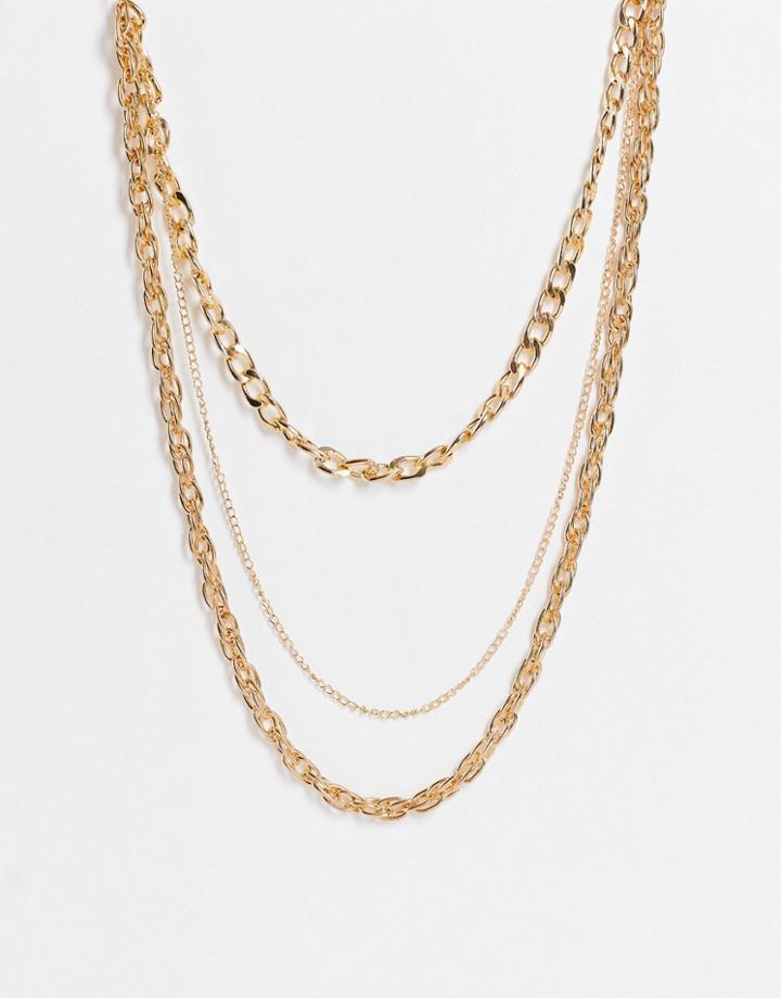 Svnx Gold Chain Necklace