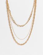 Svnx Gold Chain Necklace
