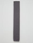 Noose & Monkey Tie Knitted - Gray