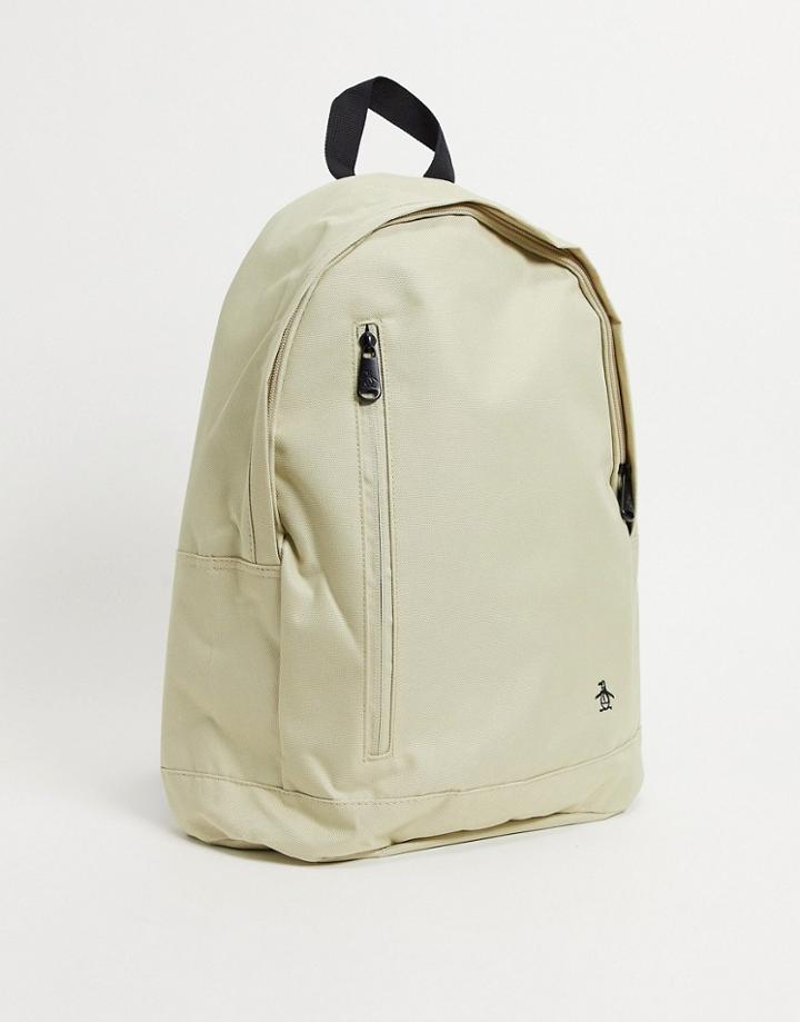 Penguin Sawyer Backpack In Stone-black