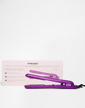 Eva Nyc Healthy Heat Ceramic Styling Iron - Purple Metallic - Purple