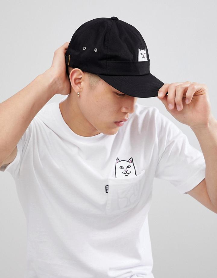 Ripndip Lord Nermal 5 Panel Cap - Black