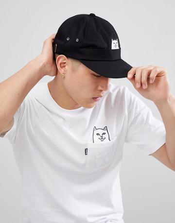 Ripndip Lord Nermal 5 Panel Cap - Black
