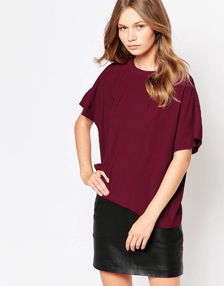 Minimum Suzette Shell Top - Pink
