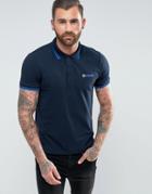 Lambretta Twin Tipping Polo Shirt - Navy