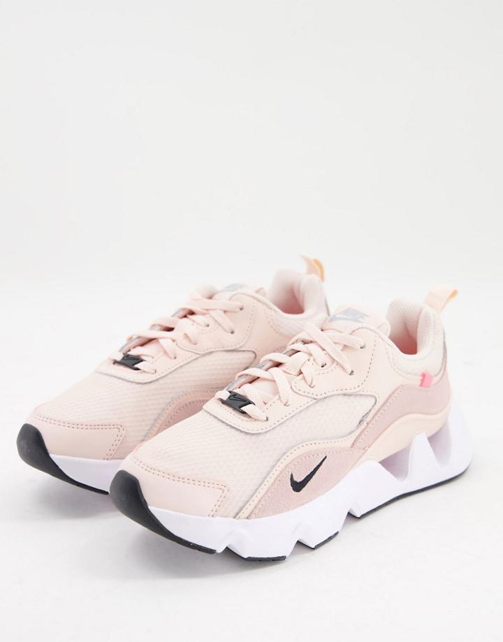 Nike Ryz 365 2 Sneakers In Orange Pearl/sunset Pulse-pink