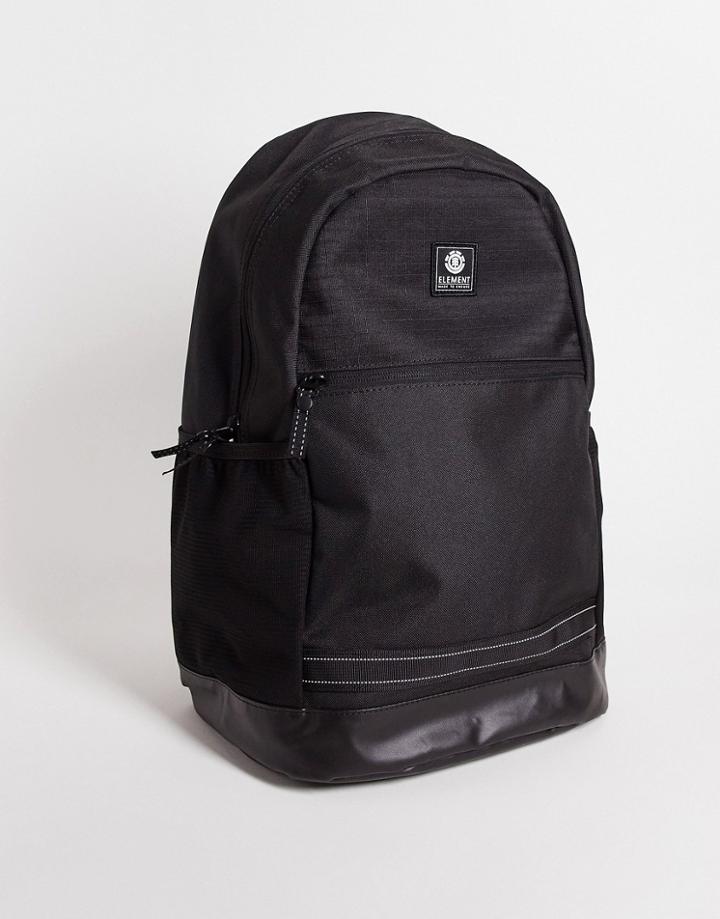 Element Action Print Backpack In Black