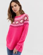 Oasis Fairisle Sweater - Multi