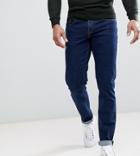 Asos Design Tall Slim Jeans In Indigo - Blue