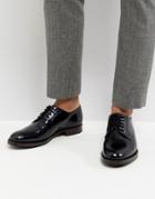Ted Baker Silice Leather Derby Shoes-black
