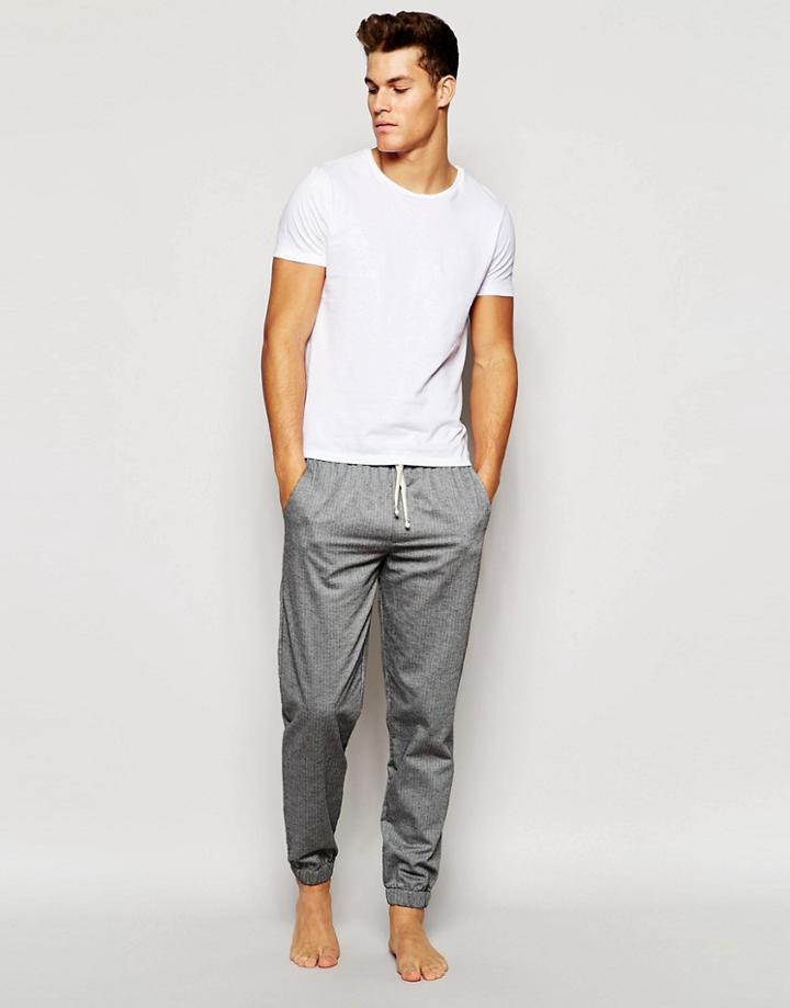 Tommy Hilfiger Lukas Woven Joggers In Regular Fit - Gray