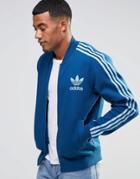 Adidas Originals Adicolor Track Jacket In Blue B10666 - Blue