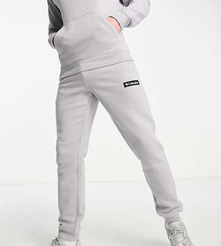Columbia Cliff Glide Sweatpants In Gray Exclusive At Asos