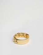Mister Id Ring In Gold - Gold