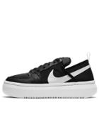 Nike Court Vision Alta Txt Sneakers In Black/white