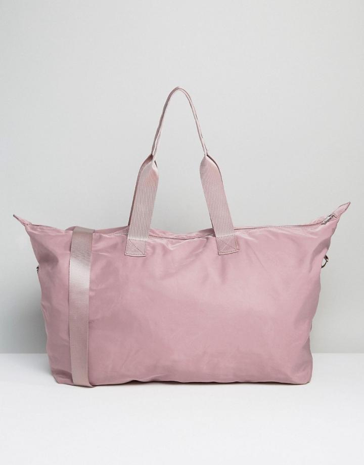 Asos Design Slouchy Carryall - Pink