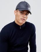 Emporio Armani Stitch Detail Baseball Cap In Navy - Navy