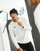 The North Face Simple Dome Long Sleeve T-shirt In White