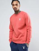 Ucla Chest Logo Sweater In Faded Rose - Pink