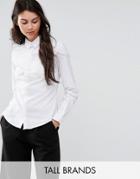 New Look Tall Tailored Shirt - White