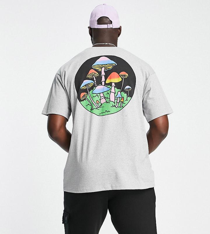New Love Club Tall Magic Charm T-shirt In Gray