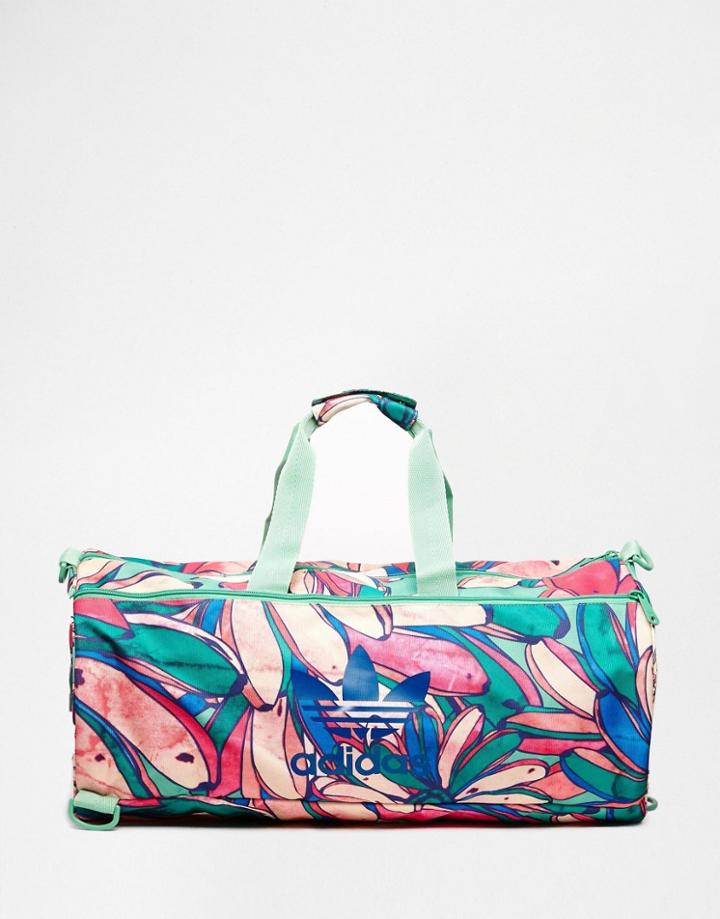 Adidas Originals X Farm Banana Print Carryall - Multicolour