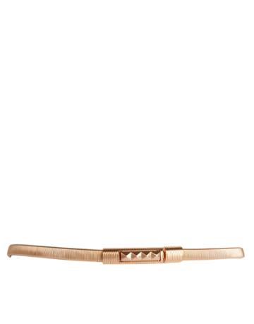 Oasis Gold Metal Pyramid Waist Belt