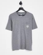 Element Basic Pocket T-shirt In Gray