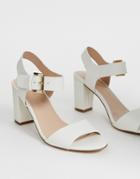 Carvela Block Heel Sandal - White