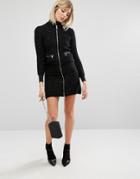 Sonia By Sonia Rykiel Glitter Mini Skirt Co-ord - Black