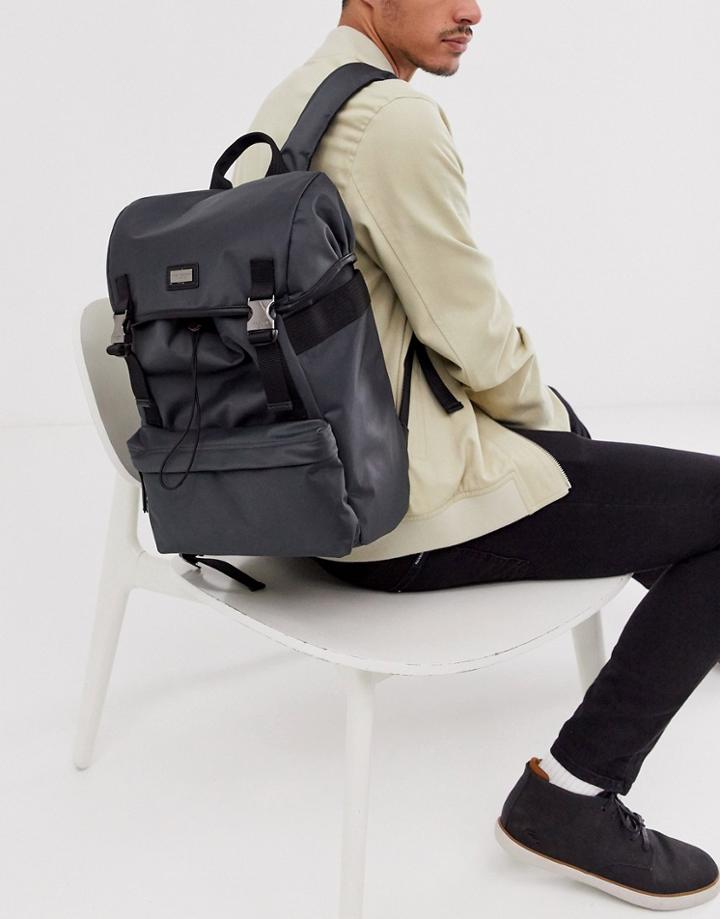 Ted Baker Roads Nylon Backpack In Gray