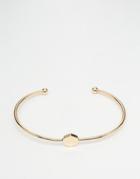 Asos Fine Hexagon Bracelet - Gold