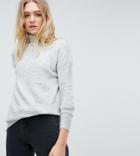 Noisy May Tall Roll Neck Sweater With Stepped Hem - Multi