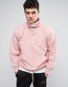 Illusive London Overhead Jacket In Pink - Pink